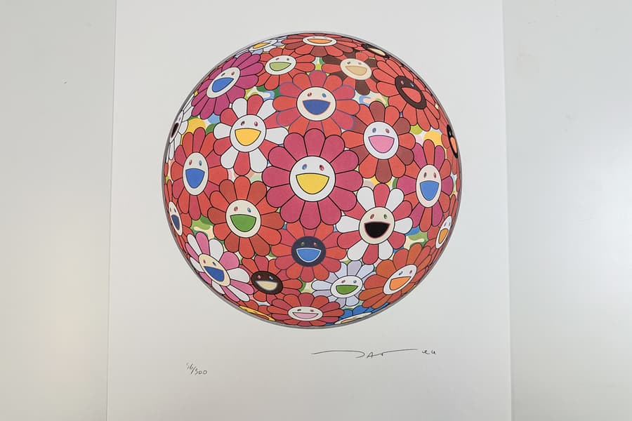 Lithografie nach Takashi Murakami, limitiert